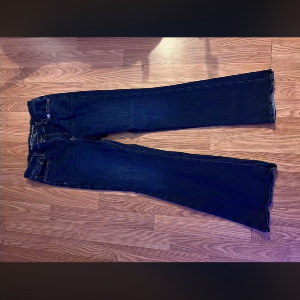 American Eagle Outfitters Dark Blue Boot Cut Jeans